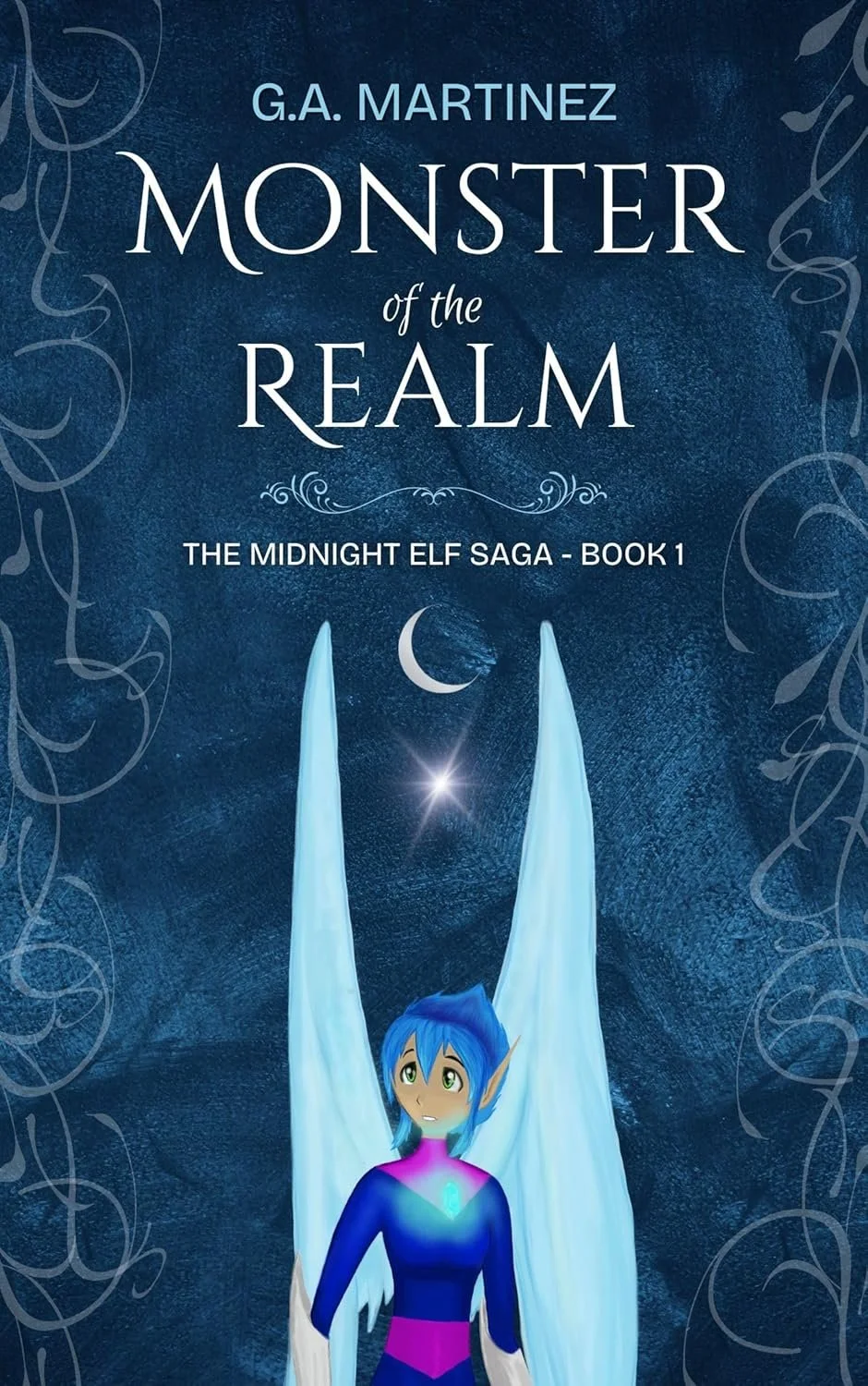 Monster of the Realm by G.A. Martinez — Fantasy book cover on IndieFiction