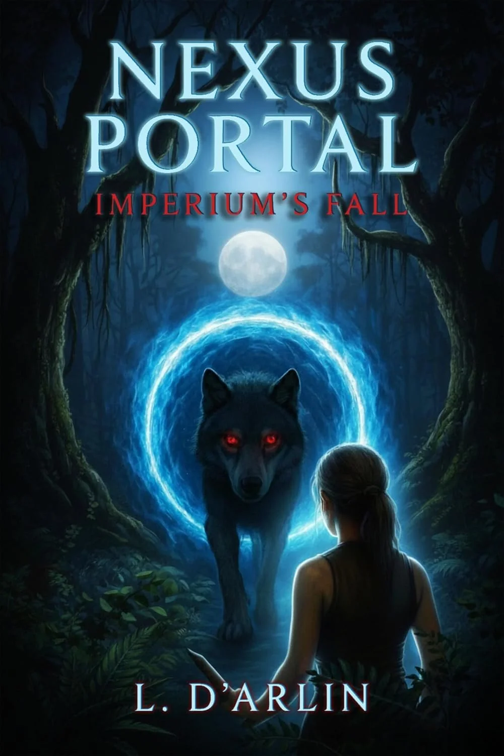 Nexus Portal: Imperium's Fall by L. D'Arlin — Fantasy book cover on IndieFiction