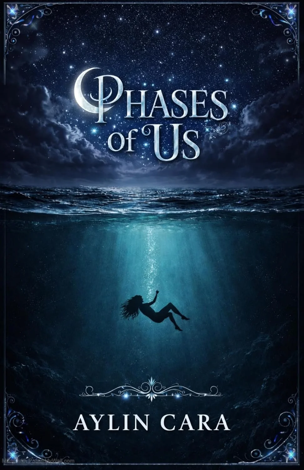 Phases of Us by Aylin Cara — Romance book cover on IndieFiction