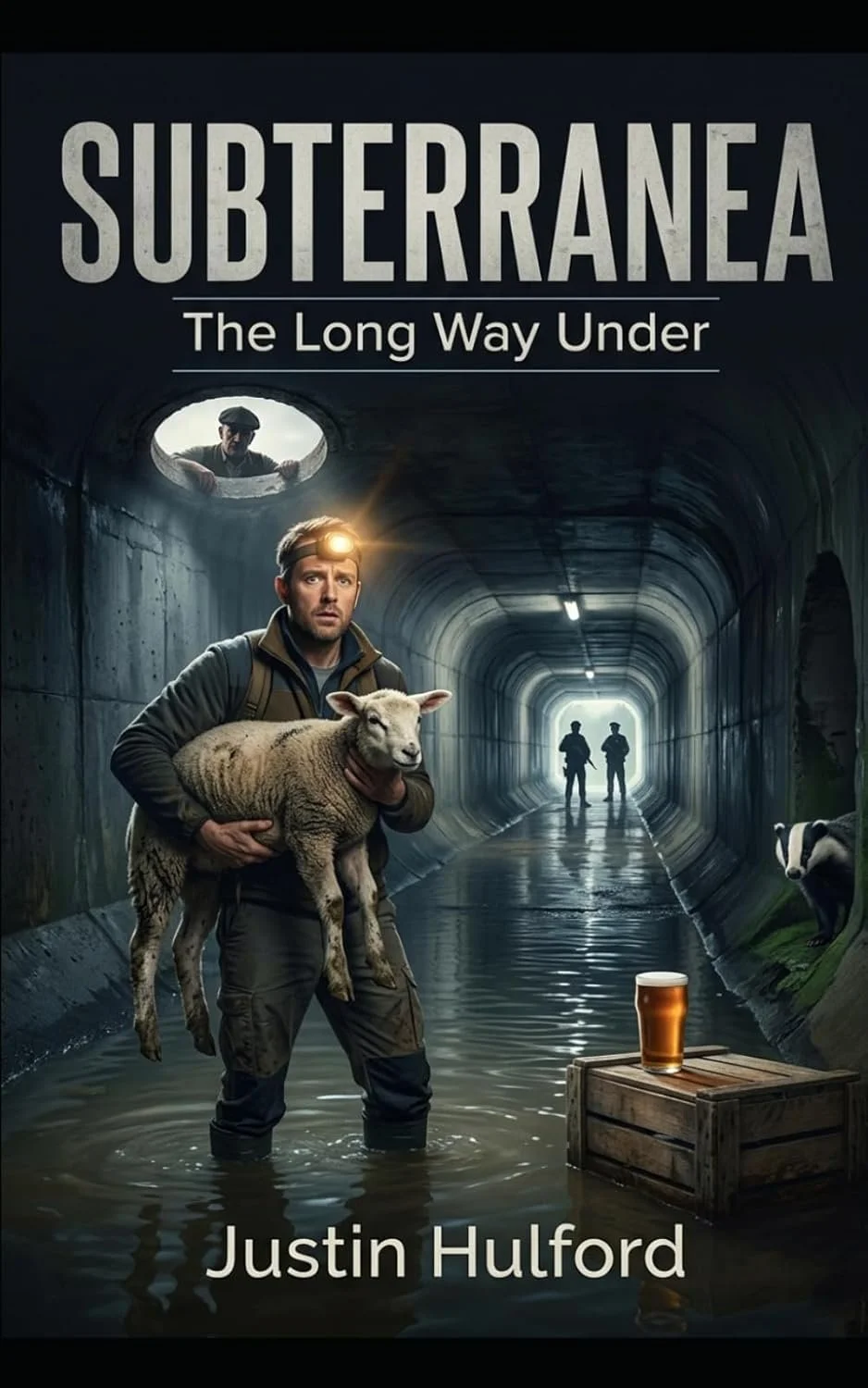 Subterranea: The Long Way Under by Justin Hulford — Science Fiction book cover on IndieFiction